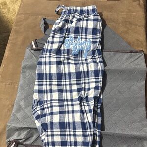 Taylor Swift plaid pj pants